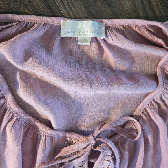 CAROLYN TAYLOR Bohemian/Hippie Chic 70's Vibe Tunic Blouse NWOT/SIZE 3X - Picture 4 of 5